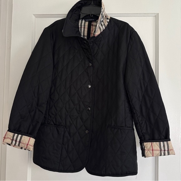 Burberry Jackets & Blazers - Black Burberry jacket/coat black